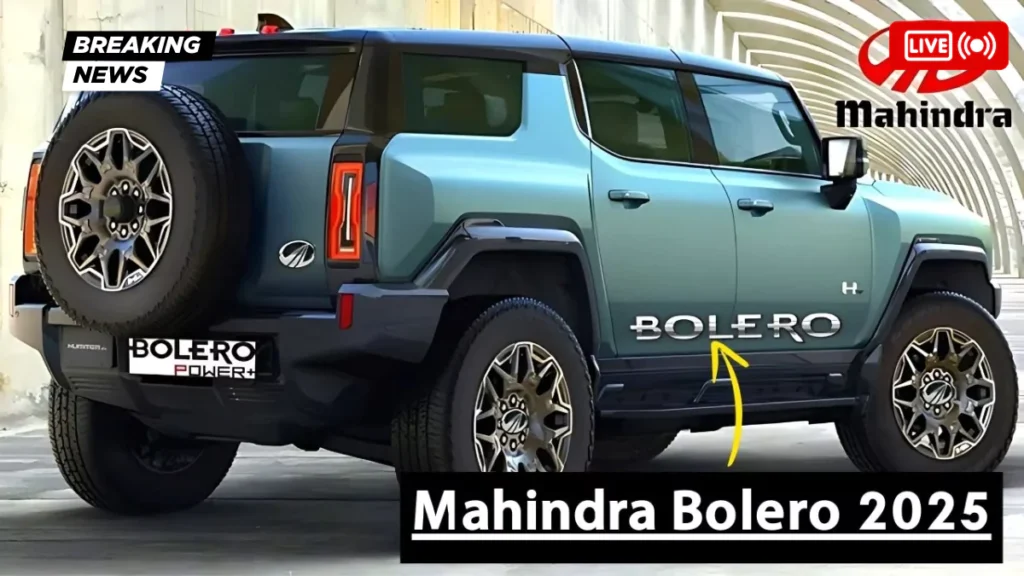 Mahindra Bolero 2025 Launching Soon Rugged SUV Gets Premium Design, Expected Price ₹10 Lakh