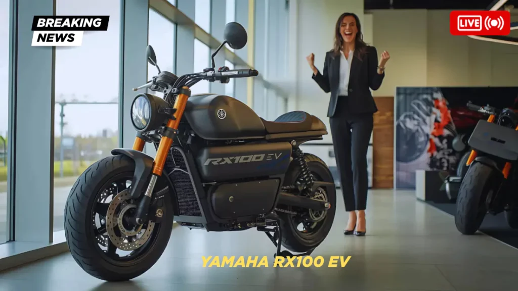 Yamaha RX100 EV Render Goes Viral Nostalgia Meets Electric Innovation