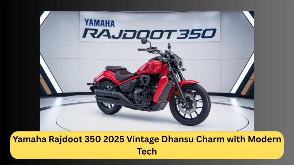 Yamaha Rajdoot 350 2025 Vintage Dhansu Charm with Modern Tech