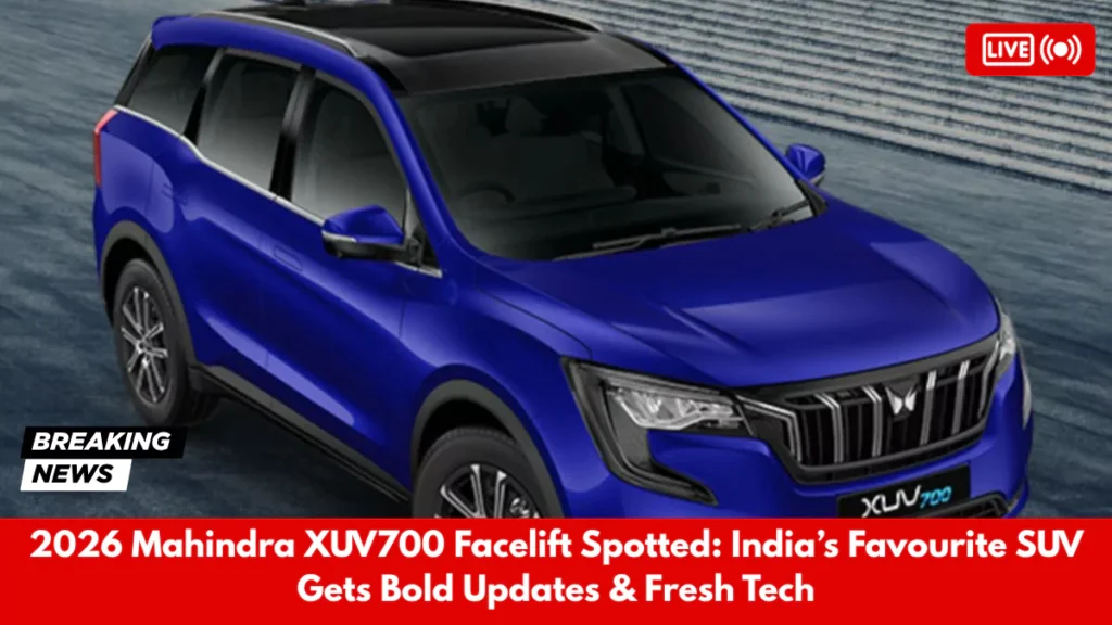 Mahindra XUV700 Facelift