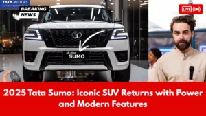 2025 Tata Sumo Iconic SUV Returns with Power and Modern Features