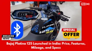 Bajaj Platina 125 Launched in India Price, Features, Mileage, and Specs