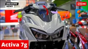 Honda Activa 7G 2025- India’s Favorite Scooter Gets Smarter and Greener,Price Revealed