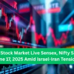 Indian Stock Market Live Sensex, Nifty Slide on June 17, 2025 Amid Israel-Iran Tensions