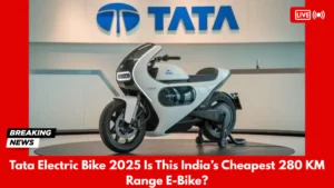 Tata Electric Bike 2025 Is This India’s Cheapest 280 KM Range E-Bike