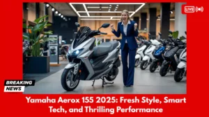 Yamaha Aerox 155 2025 Fresh Style, Smart Tech, and Thrilling Performance