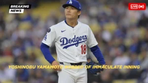Yoshinobu Yamamoto Robbed of Immaculate Inning